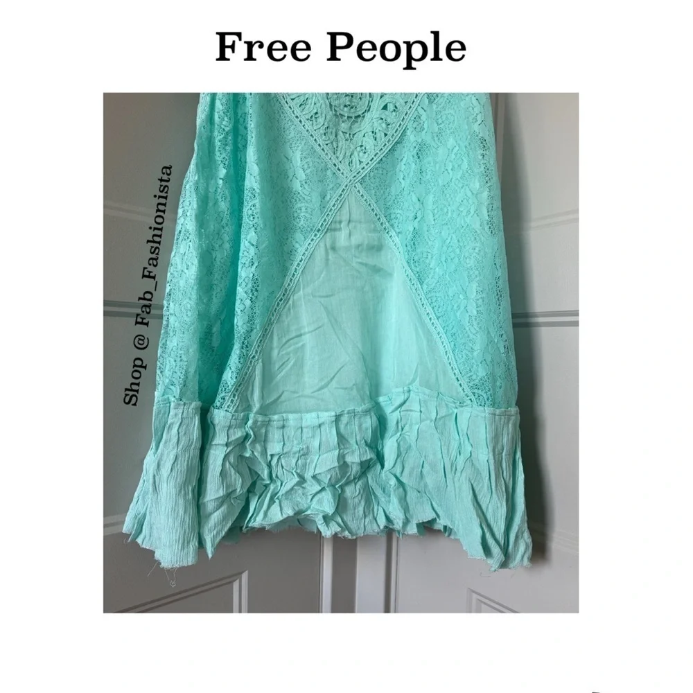 Free People Lace Mini dress size Medium